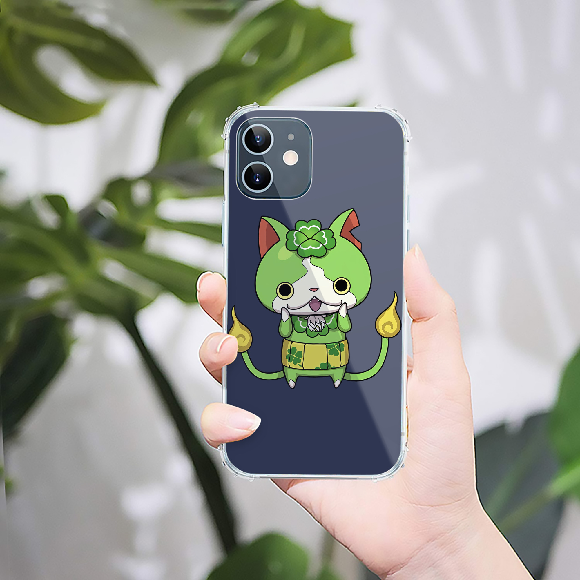 （画像用） 妖怪ウォッチ Yo-kai Watch 【iPhone 12シリーズ対応】透明スマホケース（クリアソフトケース）